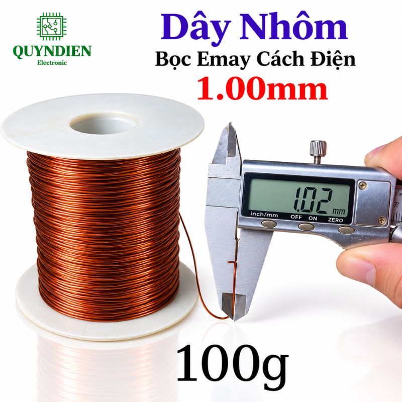 Dây Nhôm Bọc Emay Tiến Thịnh Size 0.90mm