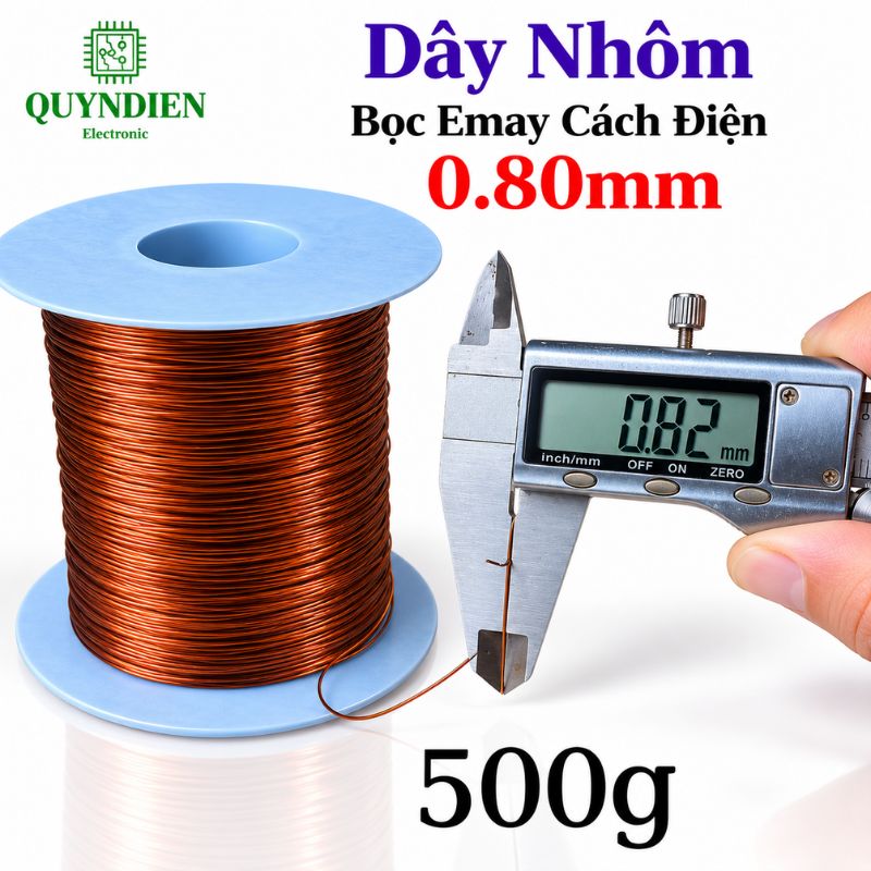 Dây Nhôm Bọc Emay Tiến Thịnh Size 0.80mm