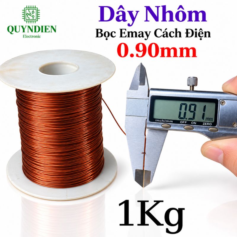 Dây Nhôm Bọc Emay Tiến Thịnh Size 0.90mm