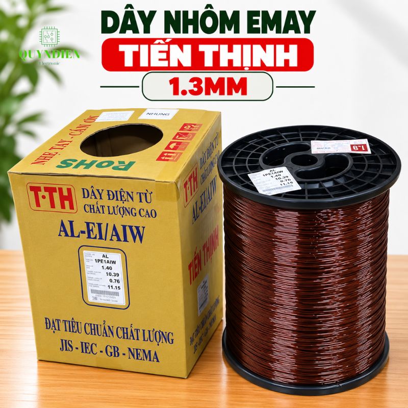 Dây Nhôm Bọc Emay Tiến Thịnh Size 1.30mm