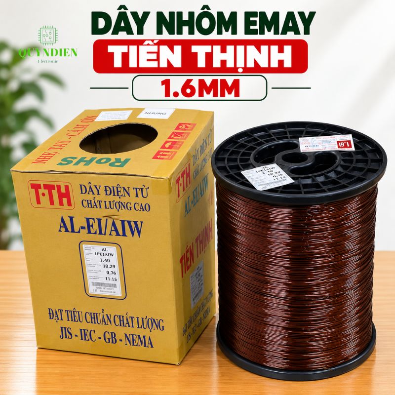 Dây Nhôm Bọc Emay Tiến Thịnh Size 1.60mm