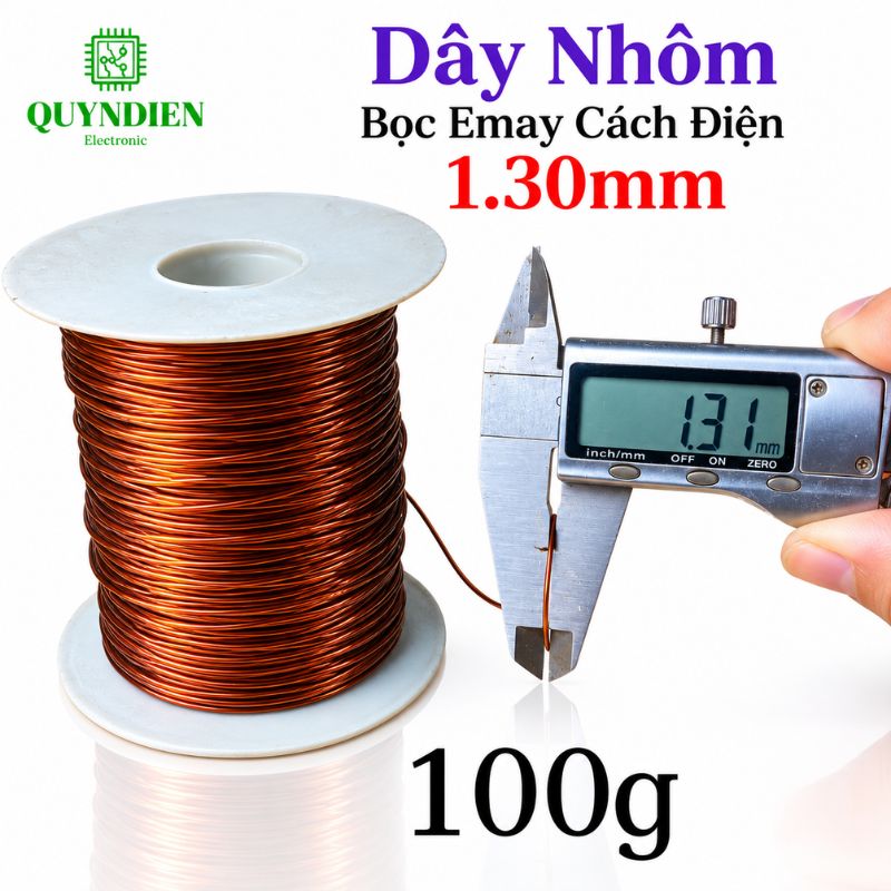 Dây Nhôm Bọc Emay Tiến Thịnh Size 1.30mm