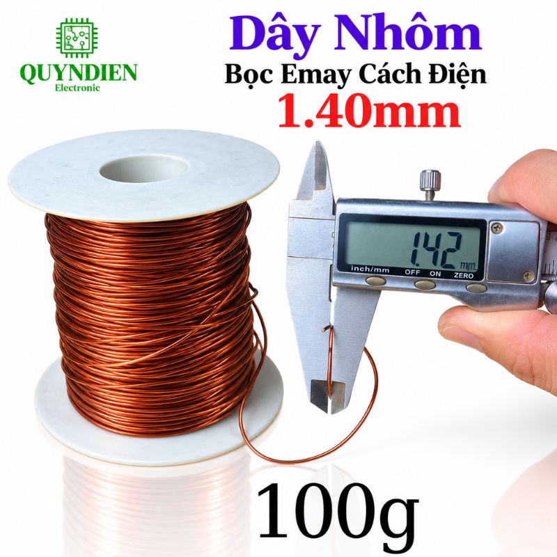 Dây Nhôm Bọc Emay Tiến Thịnh Size 1.40mm
