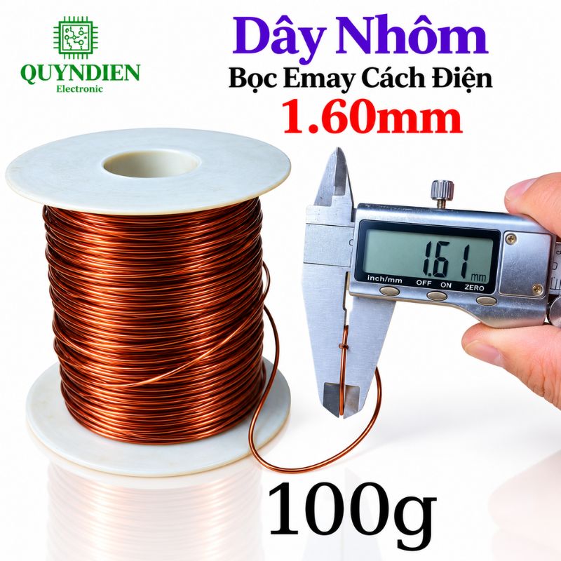 Dây Nhôm Bọc Emay Tiến Thịnh Size 1.60mm