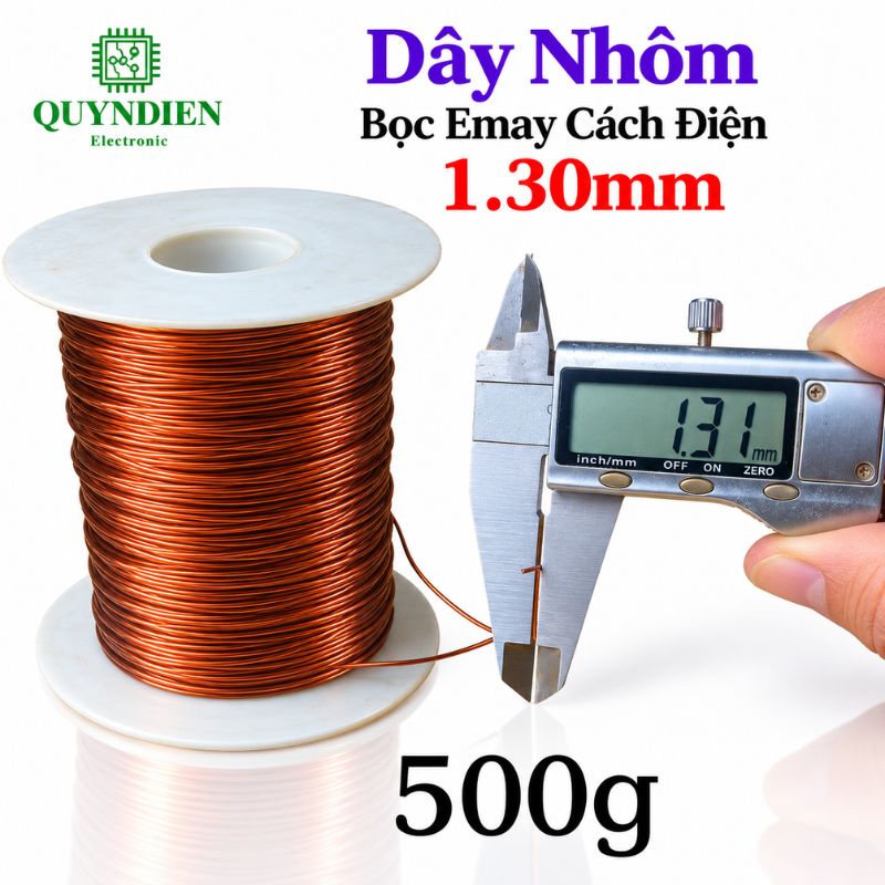 Dây Nhôm Bọc Emay Tiến Thịnh Size 1.30mm