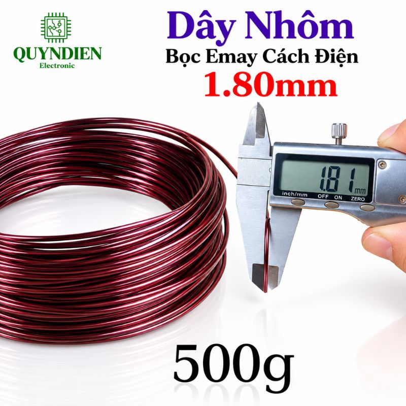 Dây Nhôm Bọc Emay Tiến Thịnh Size 1.80mm