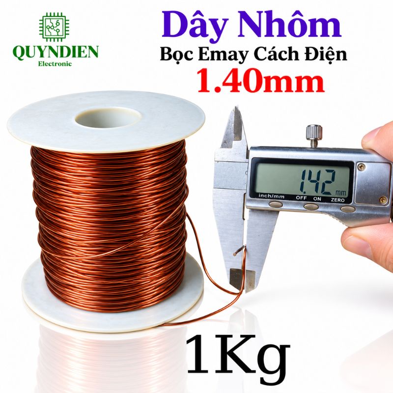 Dây Nhôm Bọc Emay Tiến Thịnh Size 1.40mm
