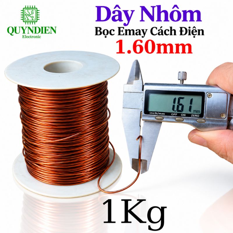 Dây Nhôm Bọc Emay Tiến Thịnh Size 1.60mm