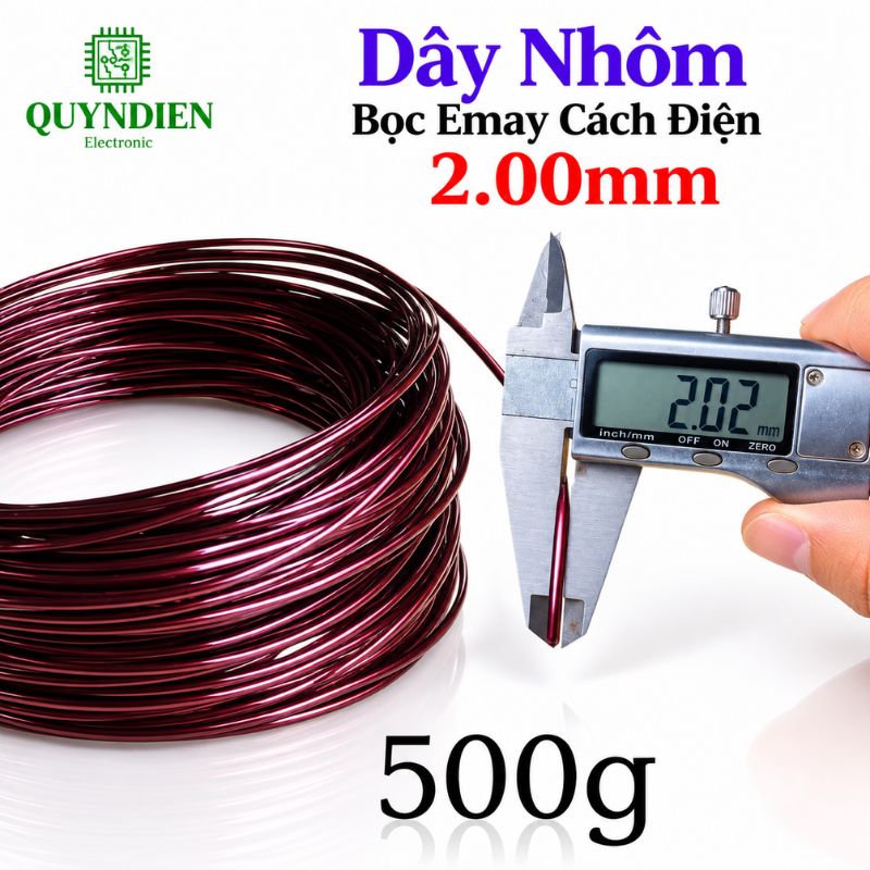 Dây Nhôm Bọc Emay Tiến Thịnh Size 2.00mm