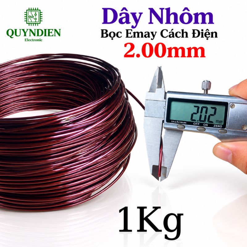 Dây Nhôm Bọc Emay Tiến Thịnh Size 2.00mm