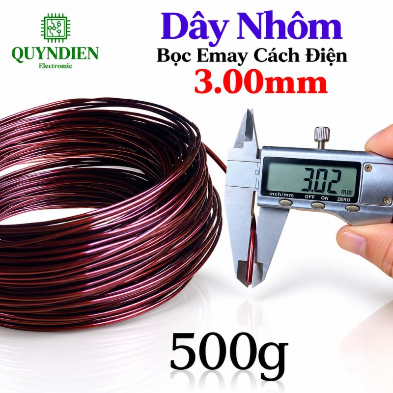 Dây Nhôm Bọc Emay Tiến Thịnh Size 3.00mm