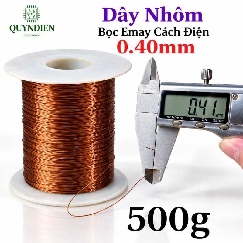 Dây Nhôm Bọc Emay Tiến Thịnh Size 0.40mm