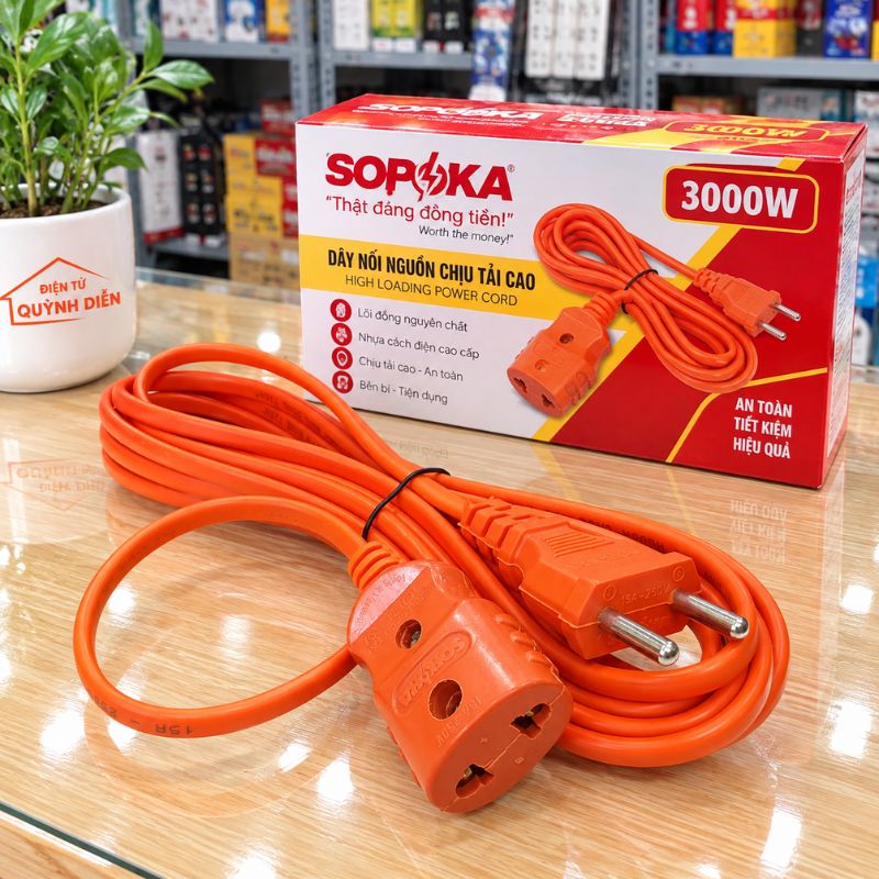 Dây Đện Nối Dài Siêu Chịu Tải SOPOKA