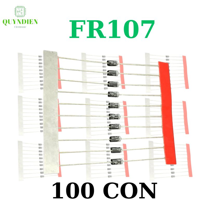 Diode xung FR107 1A 1000V loại dây