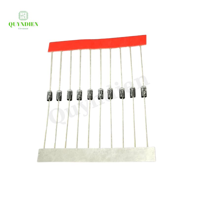 Diode xung FR107 1A 1000V loại dây