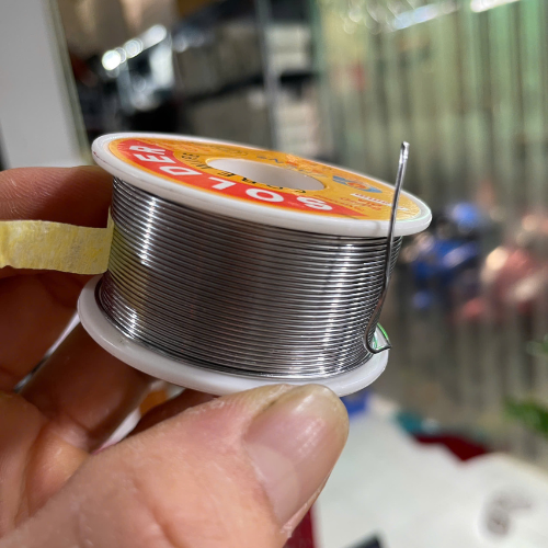 Thiếc hàn chì hàn SOLDER Size 0.8mm 60/40 Cuộn 100g