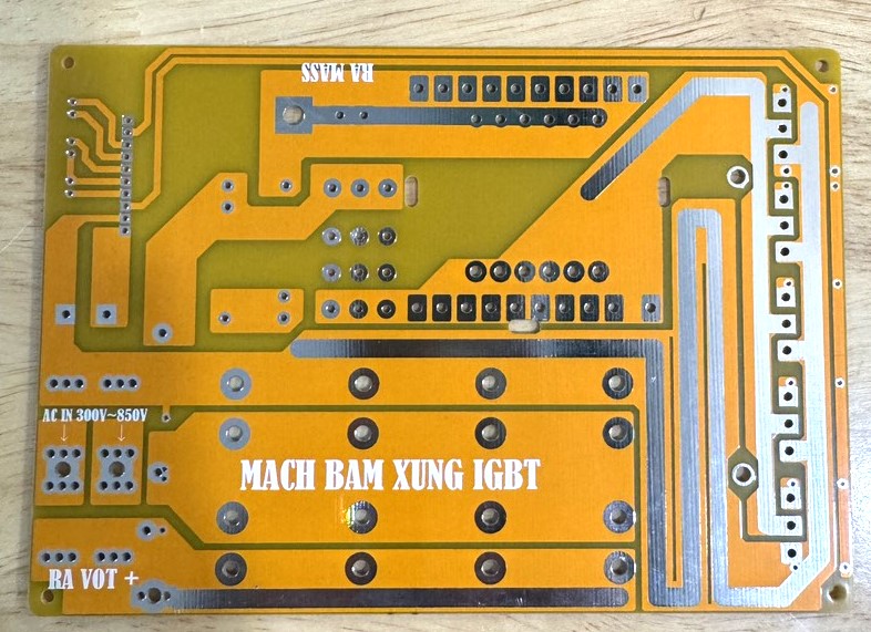 PCB Mạch công suất rời + băm rời IGBT + băm cầu H rời