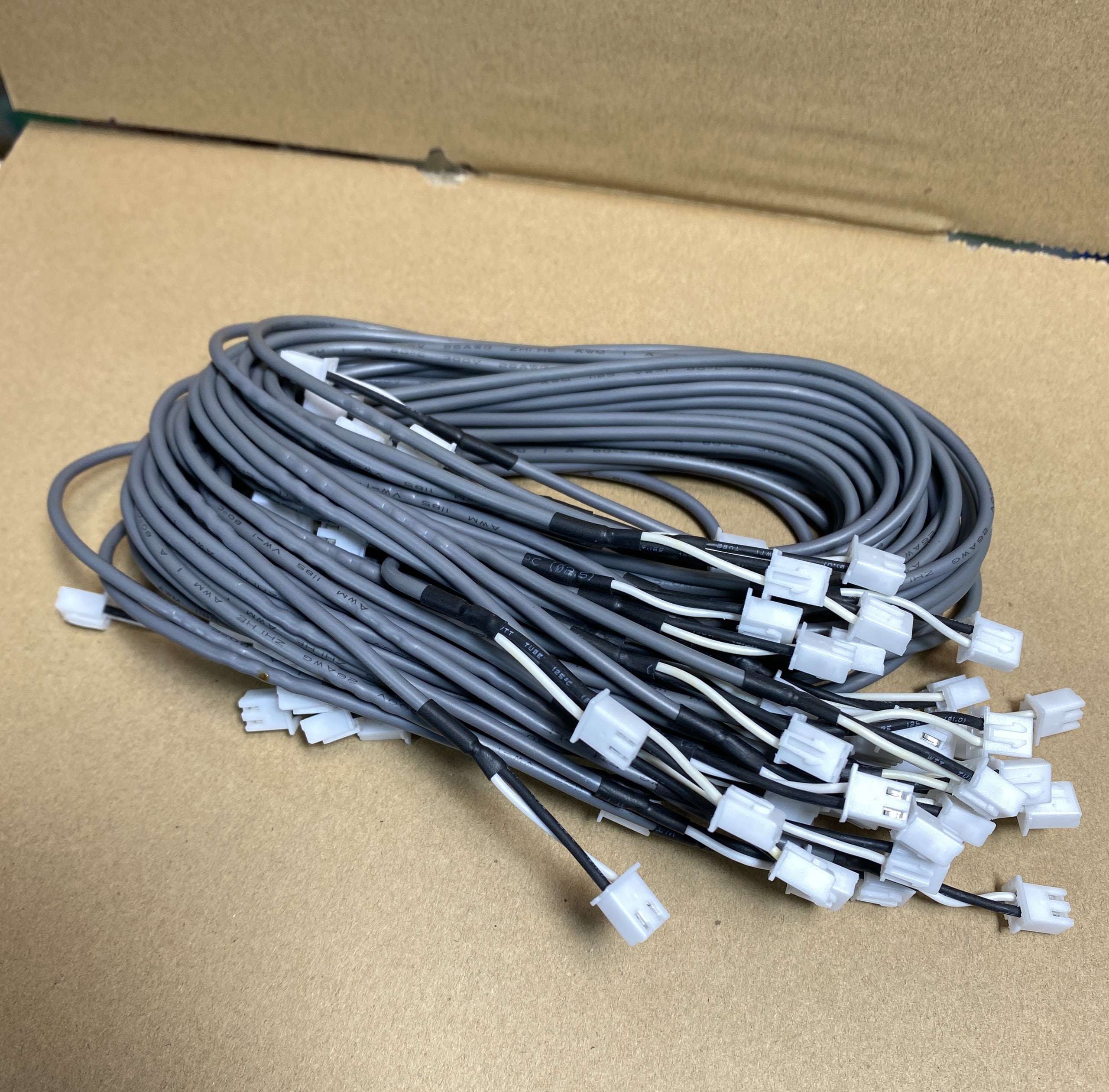 Dây tín hiệu âm thanh, dây bus, cable nối XH2.54-2P Dài 10cm 20cm, 30cm, 40cm, 50cm