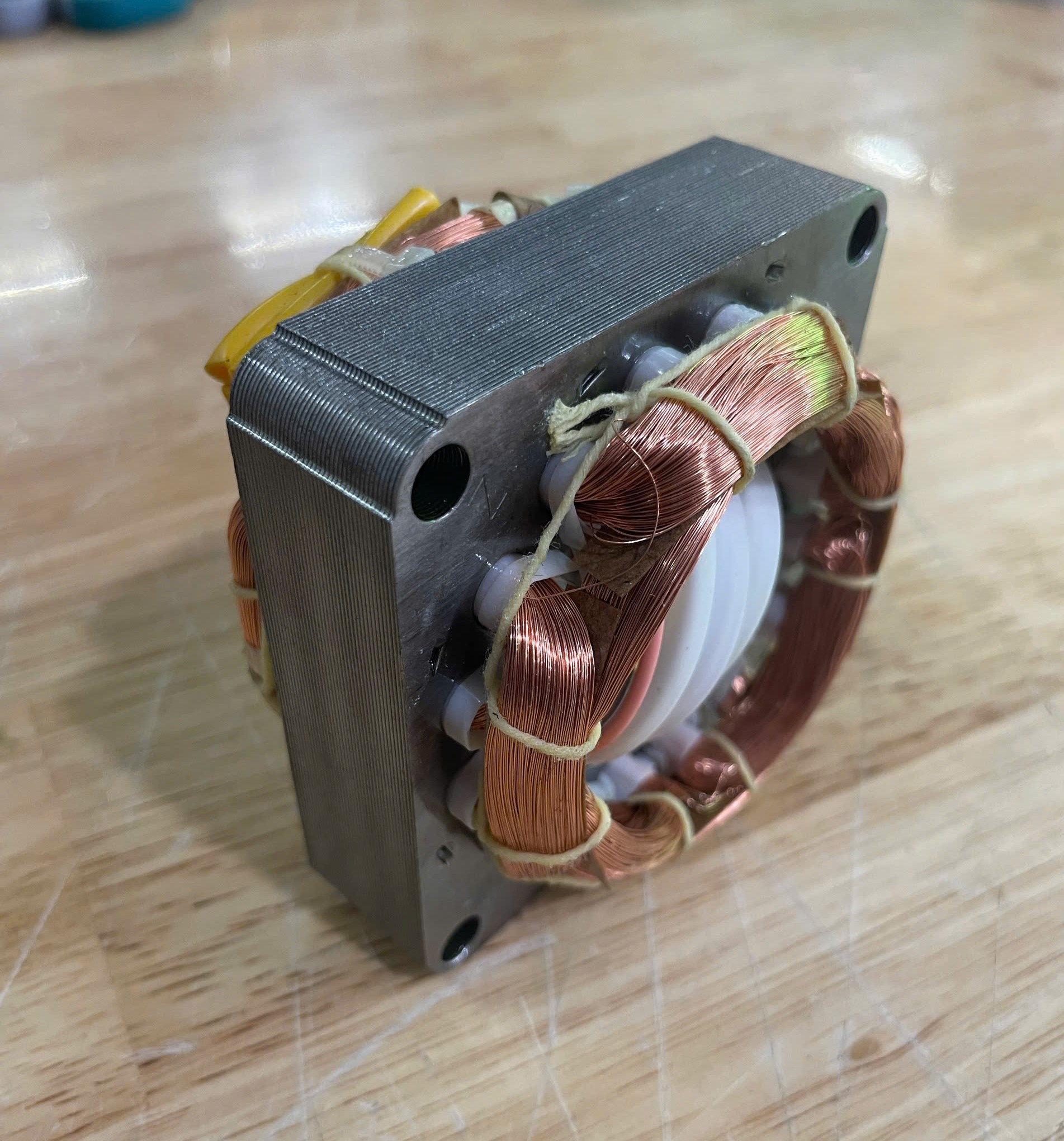 Stator quạt gió B3 B4 B5 dây đồng-đường kính 46mm