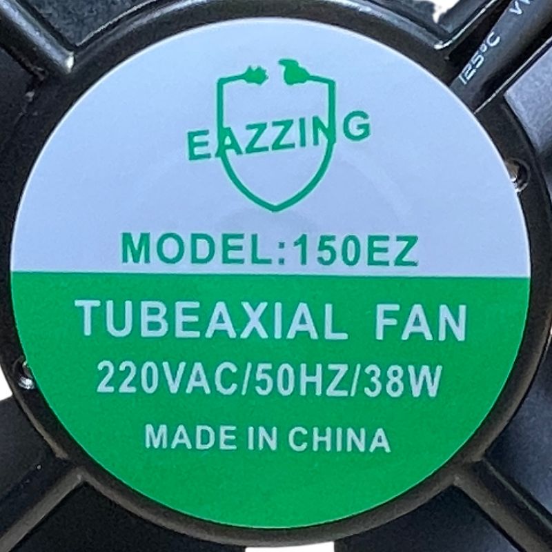 Quạt Tản Nhiệt Thông Gió 15x15x5cm 220V/38W EAZZING - TRÒN