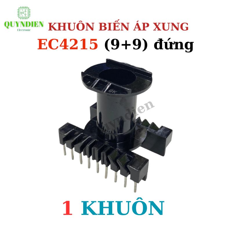 Khuôn Nhựa EC4215 (9+9 Chân) Tròn Đứng