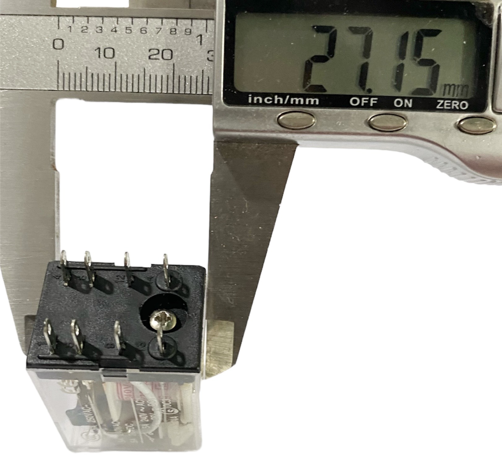 Relay rơ le Kiến 8 chân 220v - 5A trong suốt