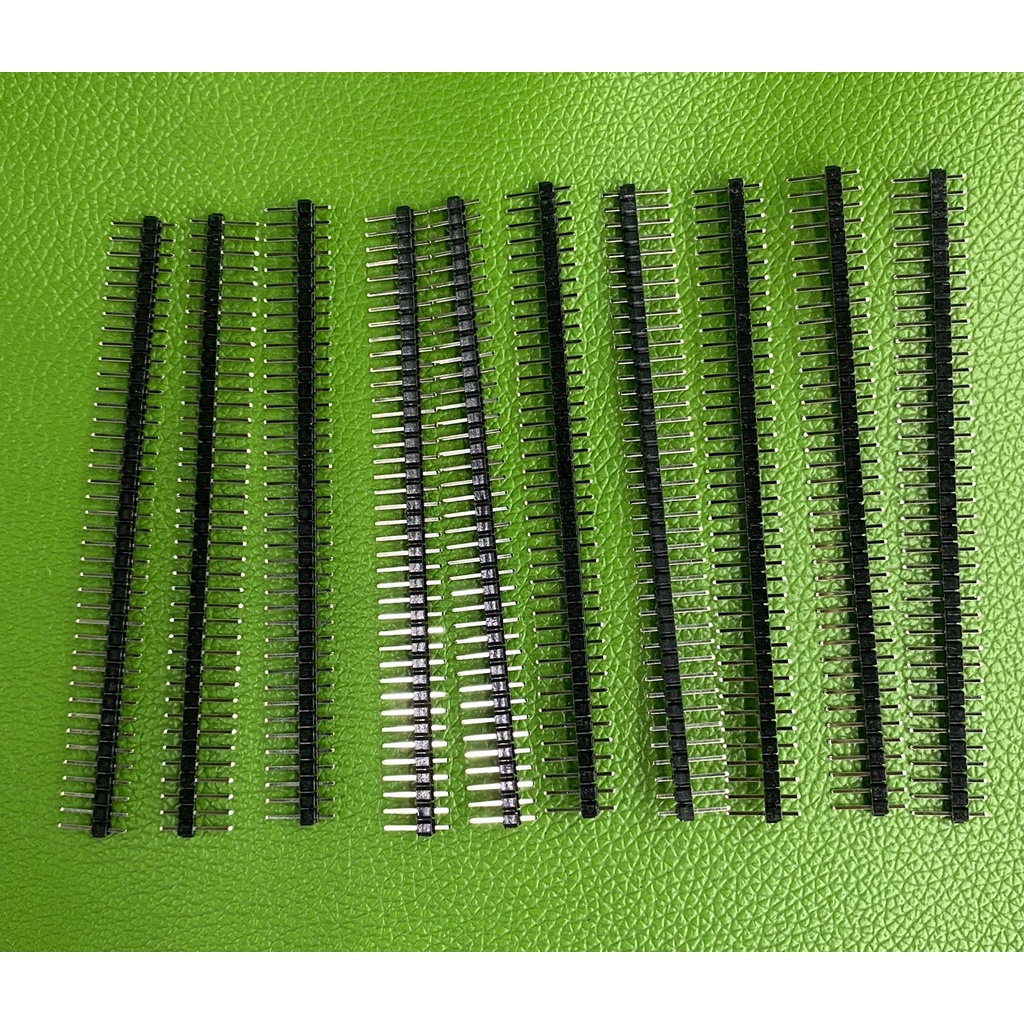 Hàng Rào Đực, Đơn, Chân Thẳng, 40 Chân (Header 2.54 40Pin)