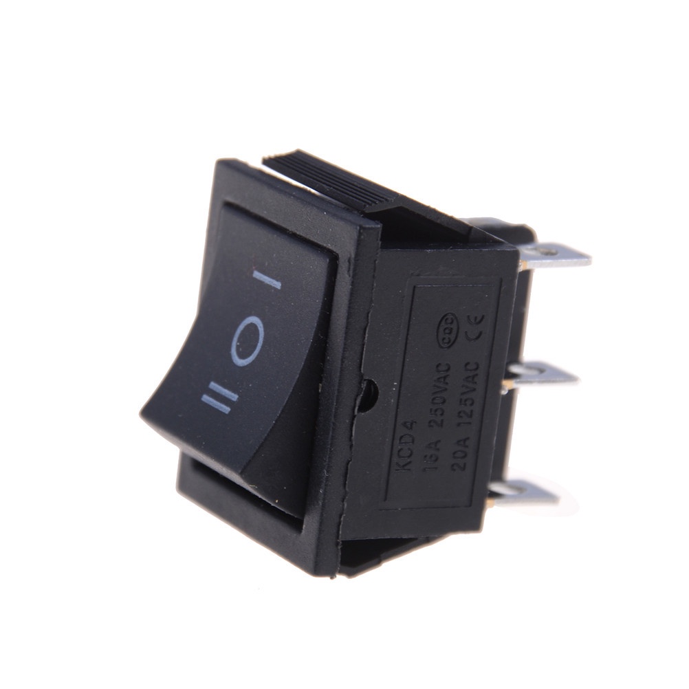 Công tắc bập bênh KCD4 250VAC-16A, 30A