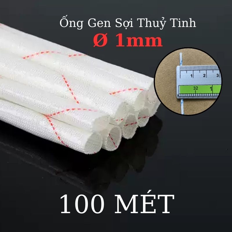Ống Gen Sợi Thủy Tinh Size 1mm - 100 Mét