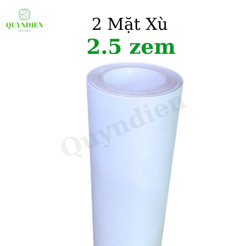 Giấy Cách Điện 2 Mặt Xù Dày 0.25mm