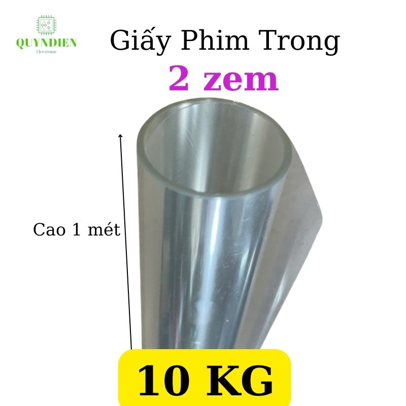 Giấy phim trong giấy cách điện dày 0.2mm