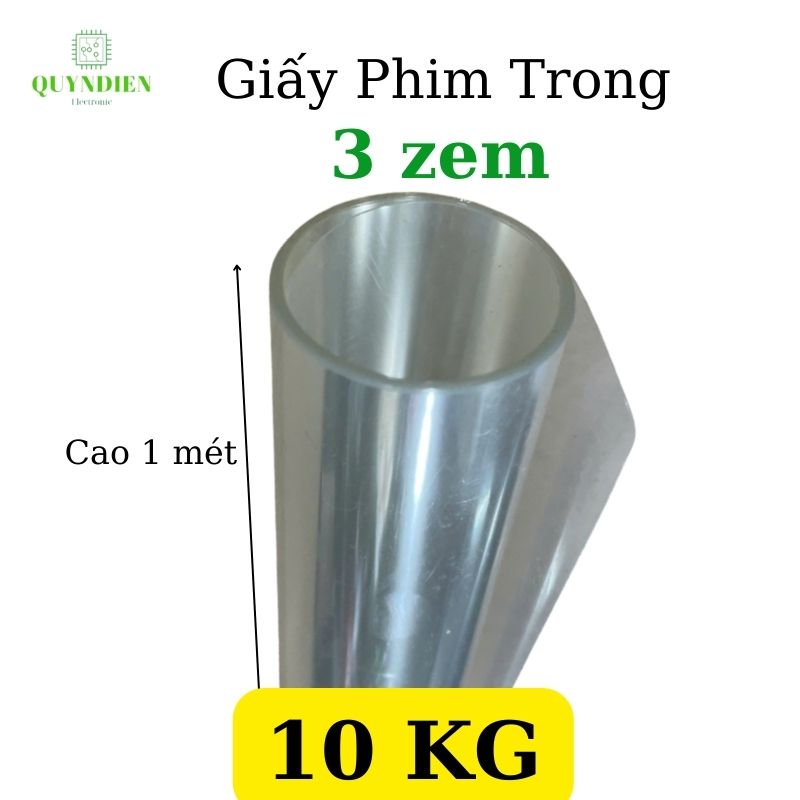 Giấy phim trong giấy cách điện dày 0.3mm