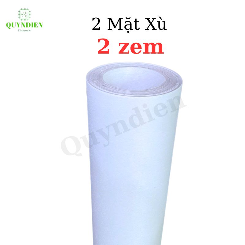 Giấy Cách Điện 2 Mặt Xù Dày 0.2mm