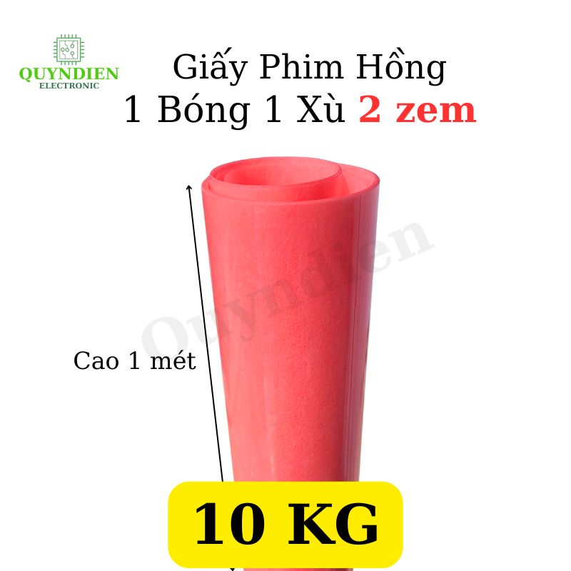 Giấy Hồng 1 mặt Bóng 1 mặt Xù giấy cách điện dày 0.2mm