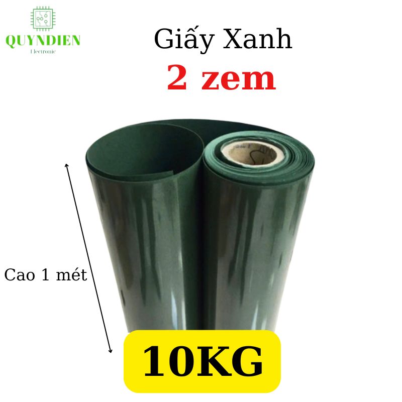 Giấy xanh giấy cách điện dày 0.2mm