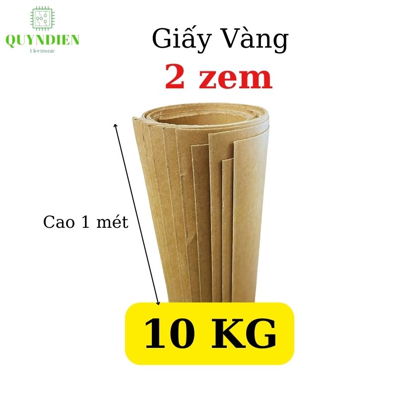 Giấy vàng giấy cách điện dày 0.2mm
