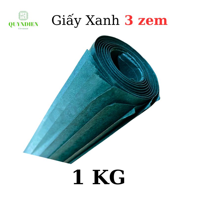Giấy xanh giấy cách điện dày 0.3mm