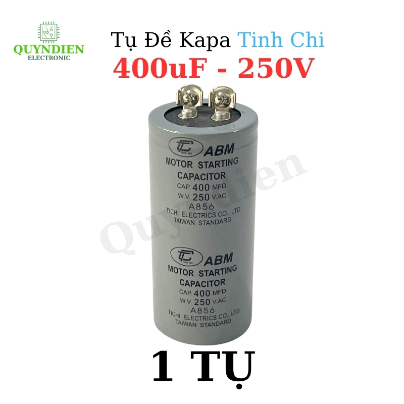 Tụ Đề Khởi Động Motor 400uF 250V Tụ Kapa Tinh Chi ABM