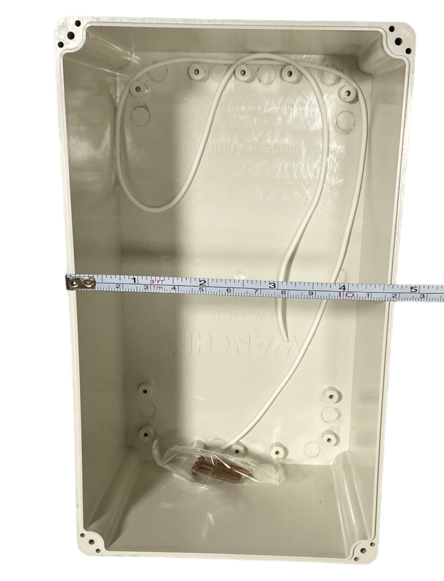 Hộp Nhựa ABS chống nước WANCHI 200x120x110mm Trắng Trong