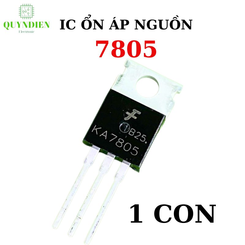 IC ổn áp Nguồn 7805-1.5A TO-220