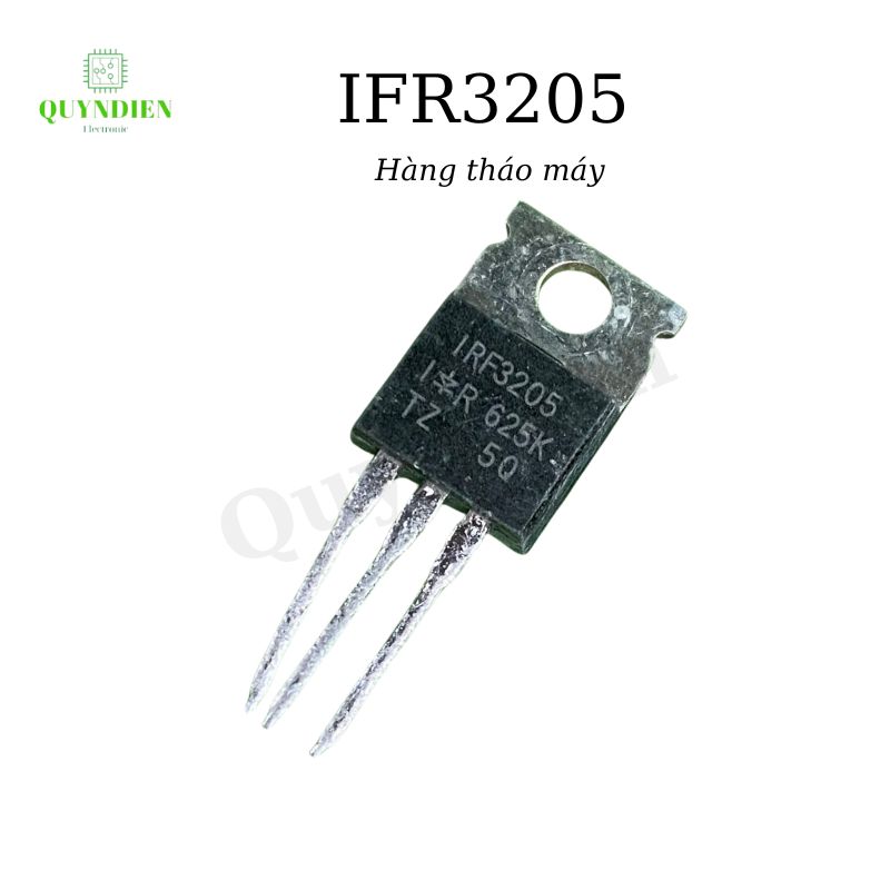 Mosfet IRF3205 chính hãng IR 55V 110A " hàng tháo máy lưng đồng"