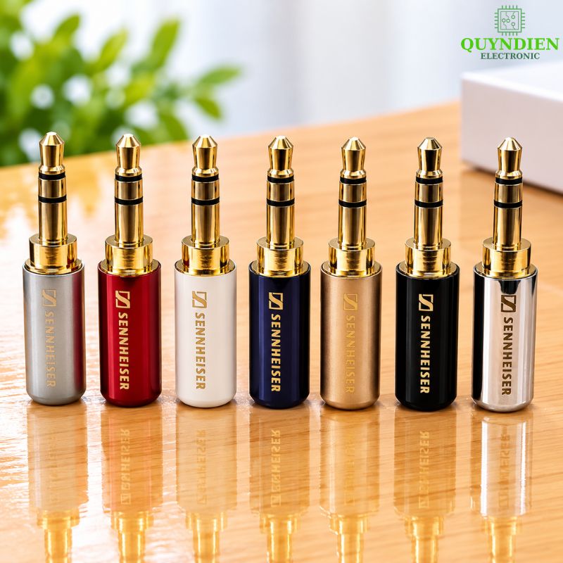 Jack 3.5mm Stereo 3 Chân P699, Đầu Jack AUX 3 Lõi