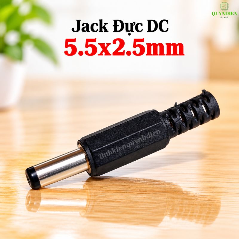 Jack Sạc DC Chui Đực 5.5x2.5mm