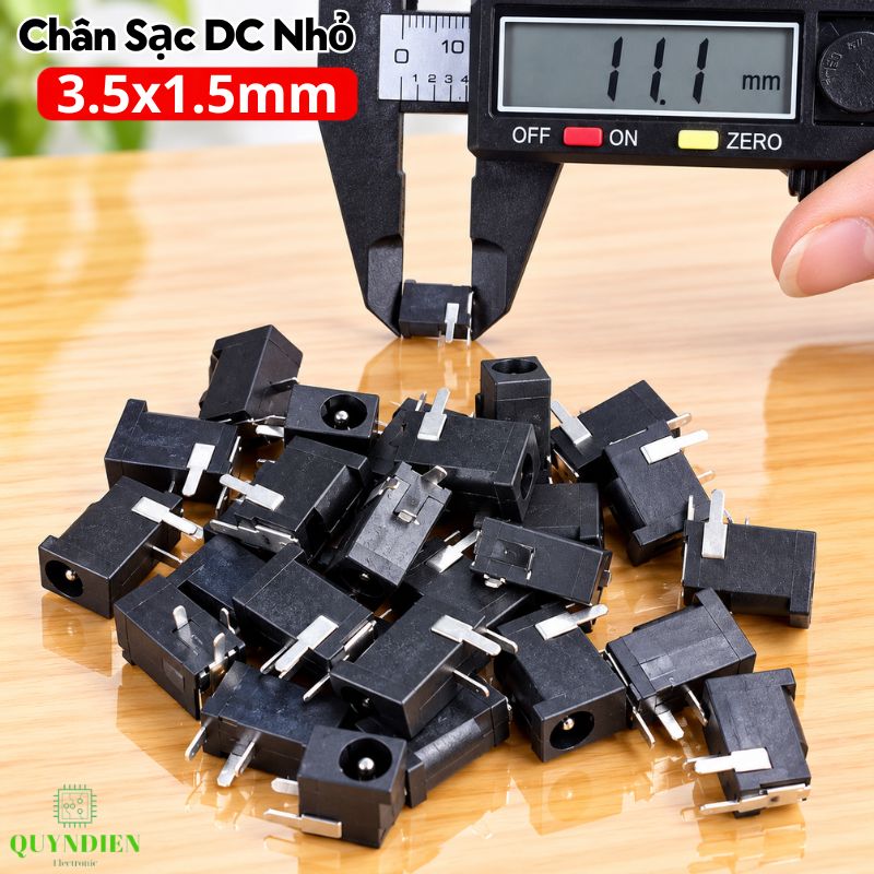 Jack Sạc DC 3.5/1.5mm Loại Nhỏ
