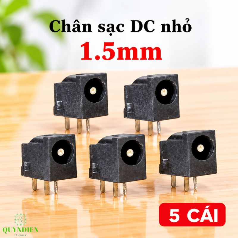 Jack Sạc DC 3.5/1.5mm Loại Nhỏ