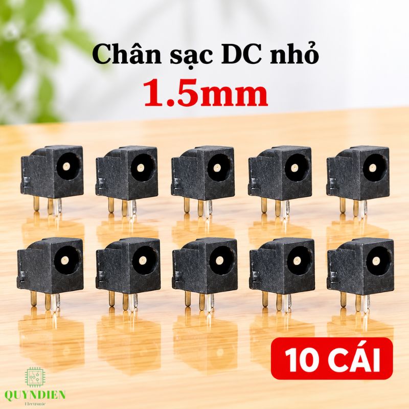 Jack Sạc DC 3.5/1.5mm Loại Nhỏ