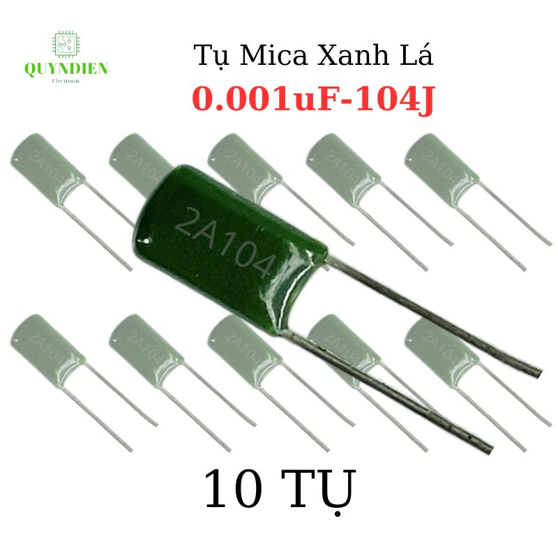 Tụ Mica Xanh lá 100V-882