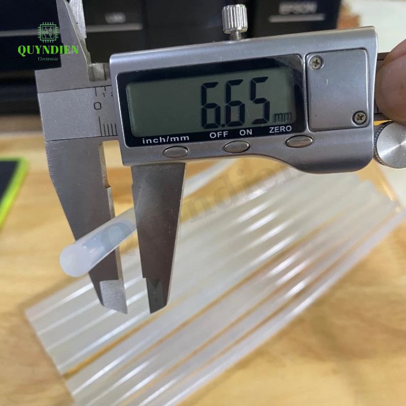 Keo Nến Nhỏ 7mm Màu Trắng