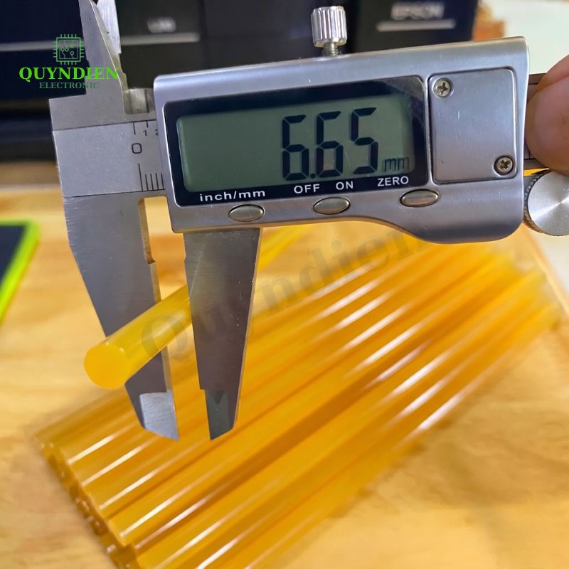 Keo Nến Nhỏ 7mm Màu Vàng