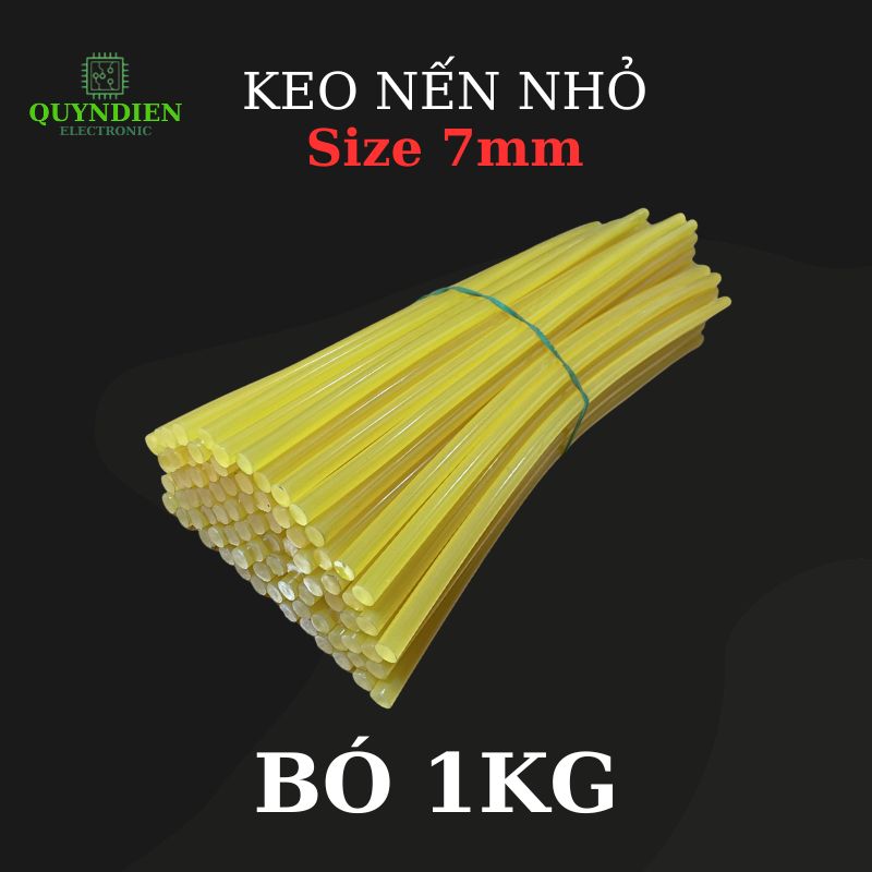 Keo Nến Nhỏ 7mm Màu Vàng